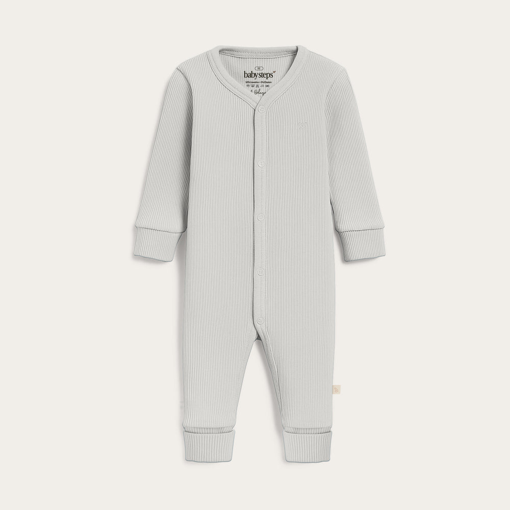 Rampers Niemowlęcy z Regulacją – Cream