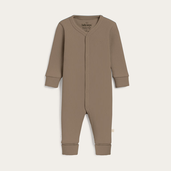 Rampers Niemowlęcy z Regulacją – Taupe