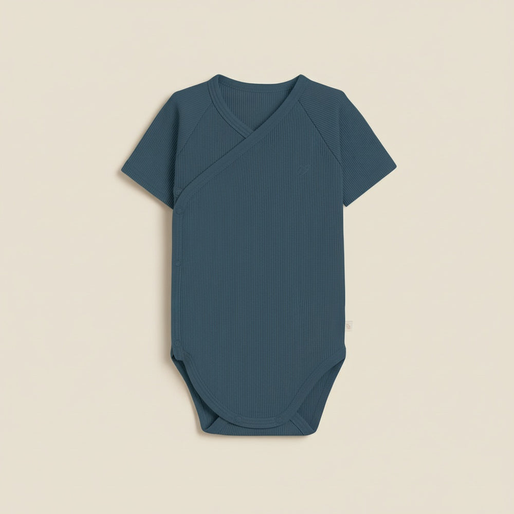 Body kopertowe KR - Royal Blue - z prążkowanej dzianiny