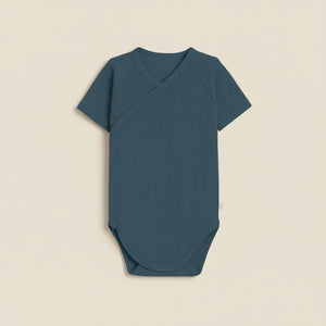 Body kopertowe KR - Royal Blue - z prążkowanej dzianiny