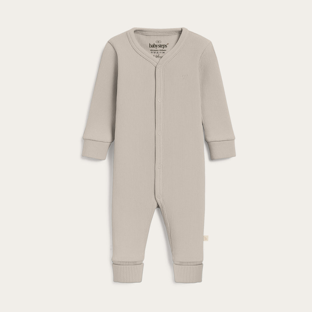 Rampers Niemowlęcy z Regulacją – Light Beige