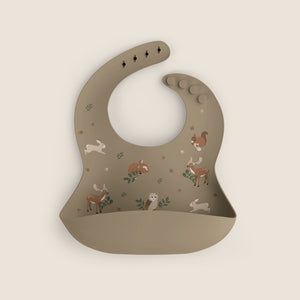 Śliniaczek silikonowy - Animal Garden