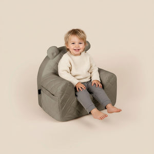 Fotelik Velvet - Vintage Beige
