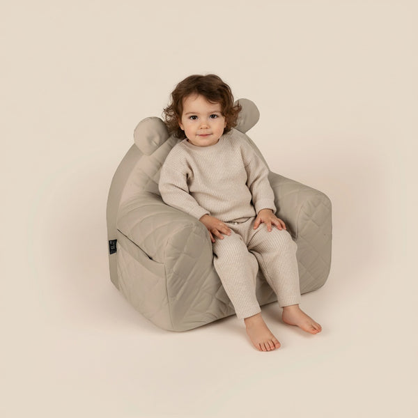 Fotelik Velvet - Beige