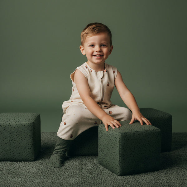 Extra Soft - Dzianinowy & Bambusowy - Śpiworek z nogawkami Biedronki 2.5 TOG