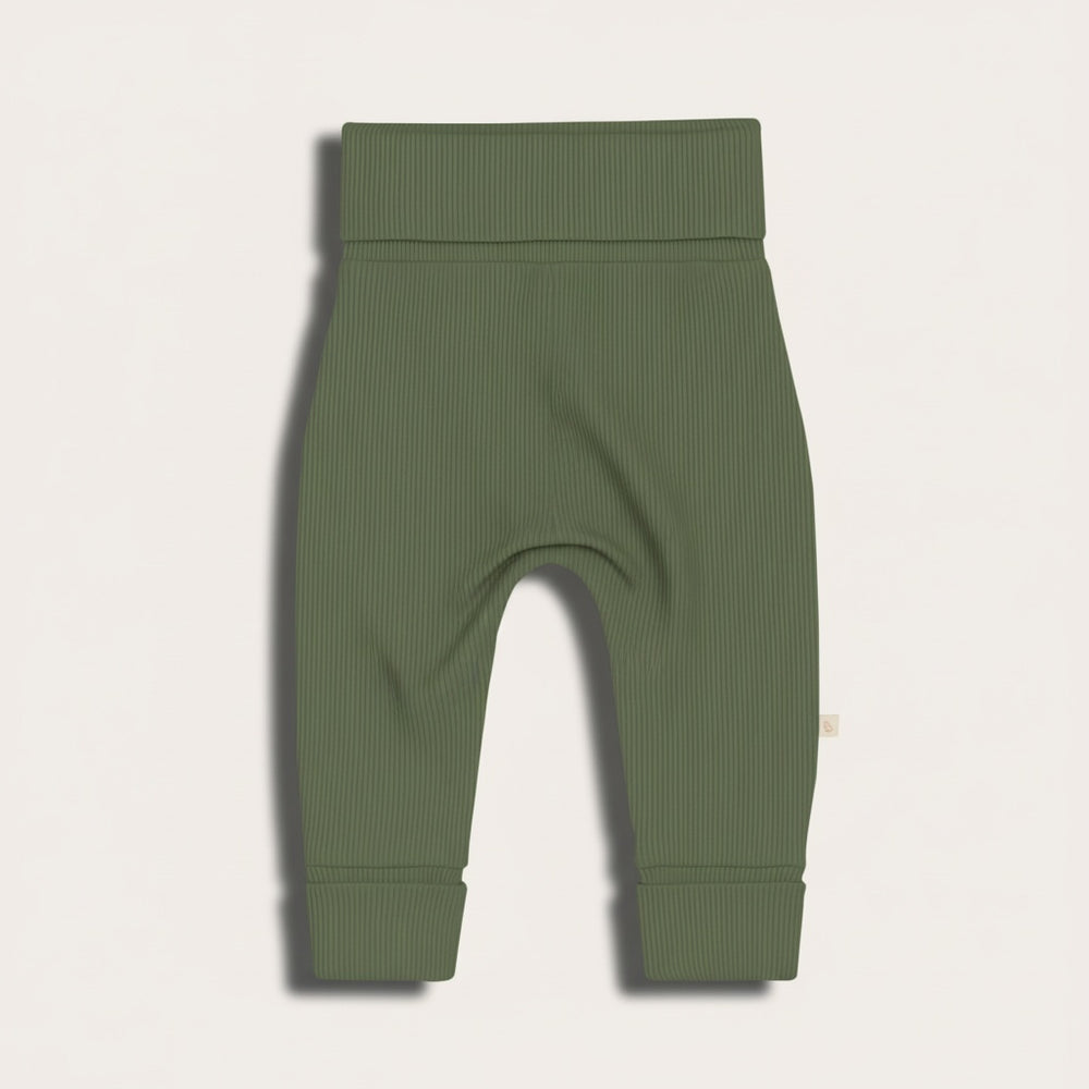 Regulowane Spodenki Niemowlęce – Green Olive