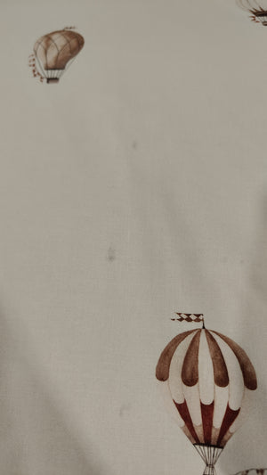 *2 gat. Balony - Pościel dwustronna z wypustką