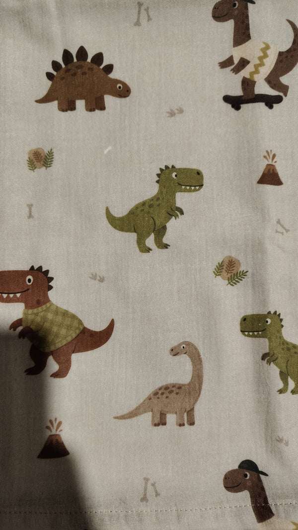 *2 gat. Dino Squad - Otulacz muślinowy