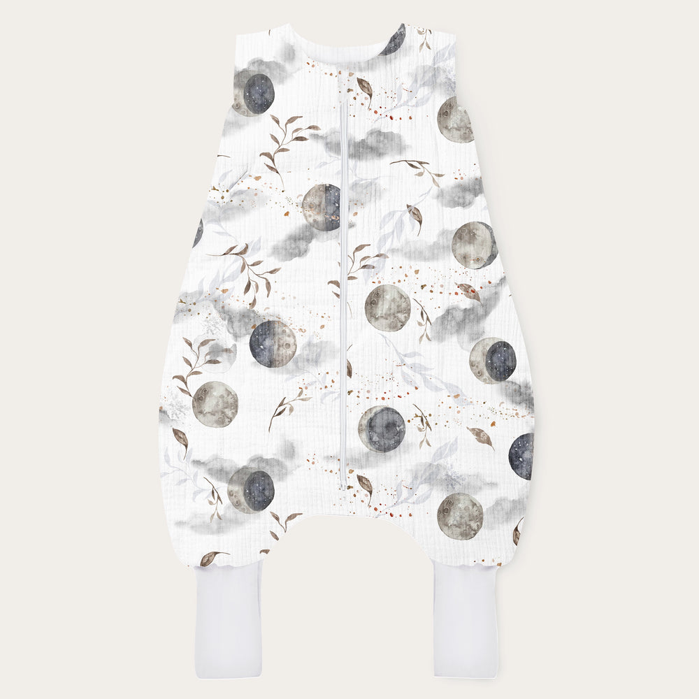 0,5 TOG Muślinowy śpiworek z nogawkami - Moonlight