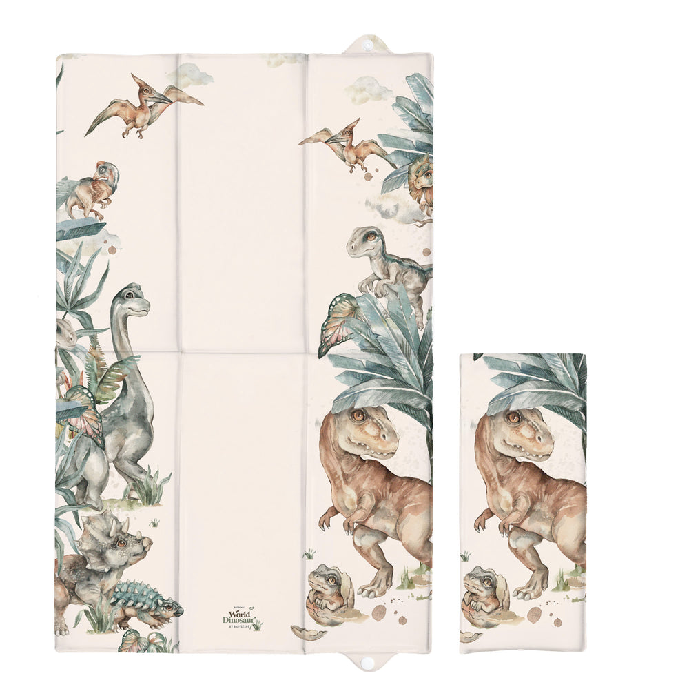 Składana mata do przewijania - World of dinosaurs