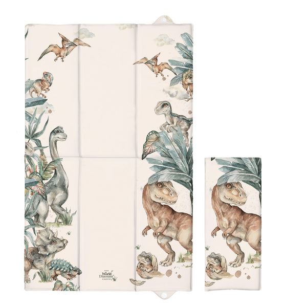 Składana mata do przewijania - World of dinosaurs