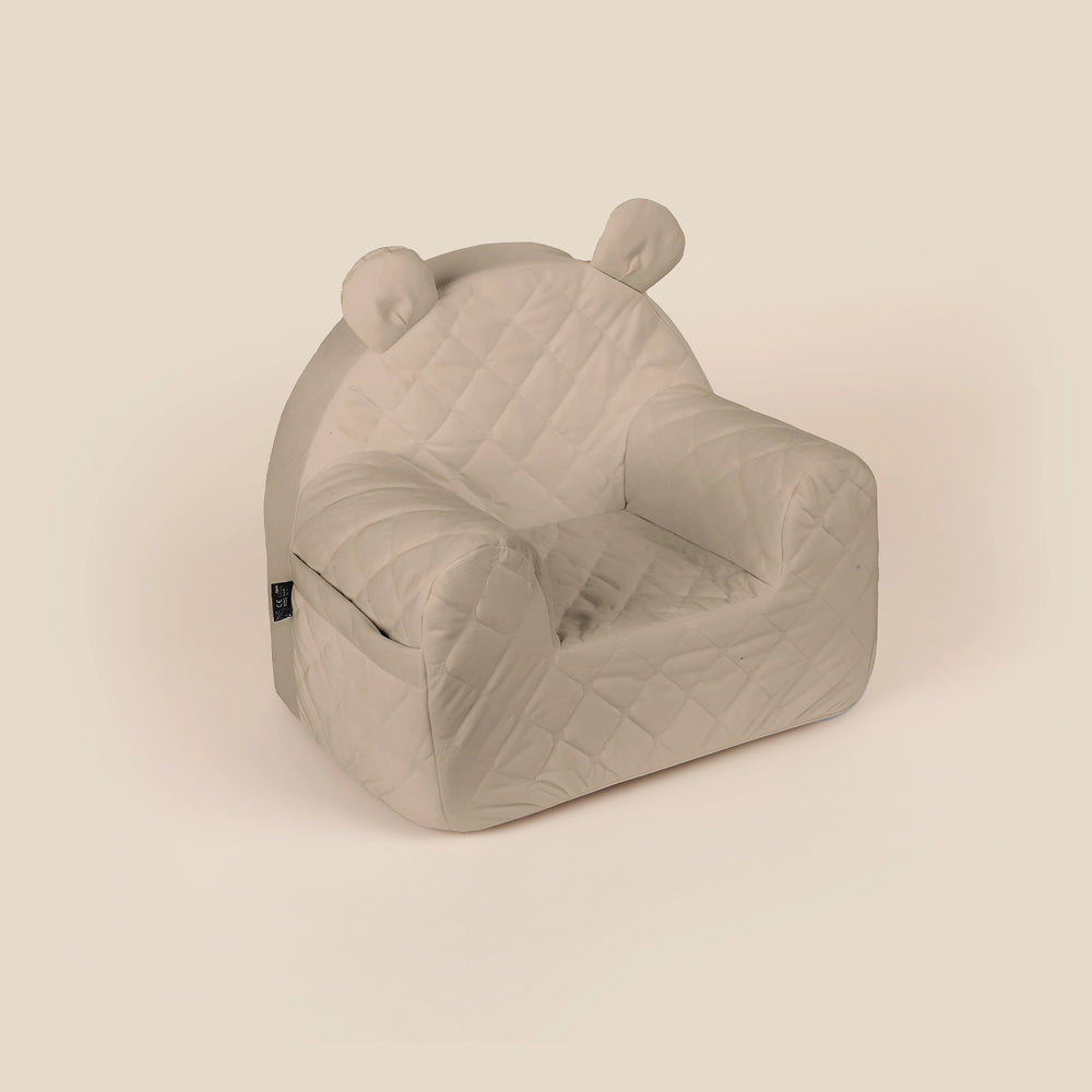 Fotelik Velvet - Beige