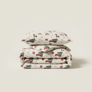 Kolekcja Świąteczna - Pościel dwustronna z wypustką