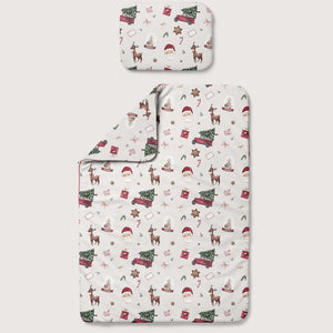 Kolekcja Świąteczna - Pościel dwustronna z wypustką
