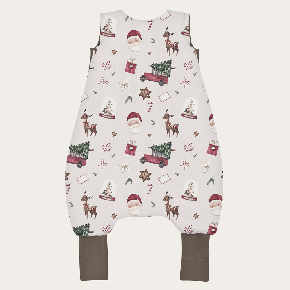 Kolekcja świąteczna - Śpiworek z nogawkami - Brąz