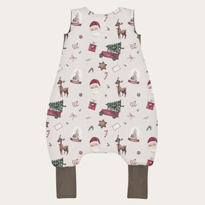 Kolekcja świąteczna - Śpiworek z nogawkami - Brąz