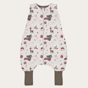 Kolekcja świąteczna - Śpiworek z nogawkami - Brąz