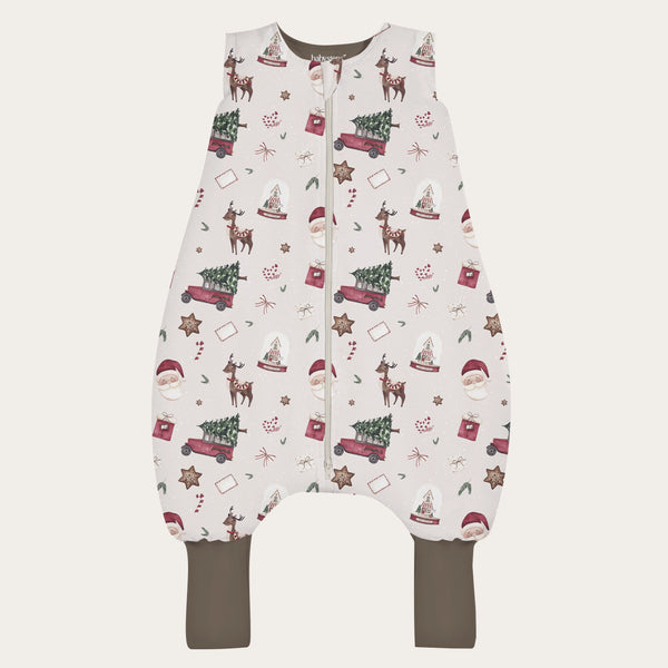 Kolekcja świąteczna - Śpiworek z nogawkami - Brąz