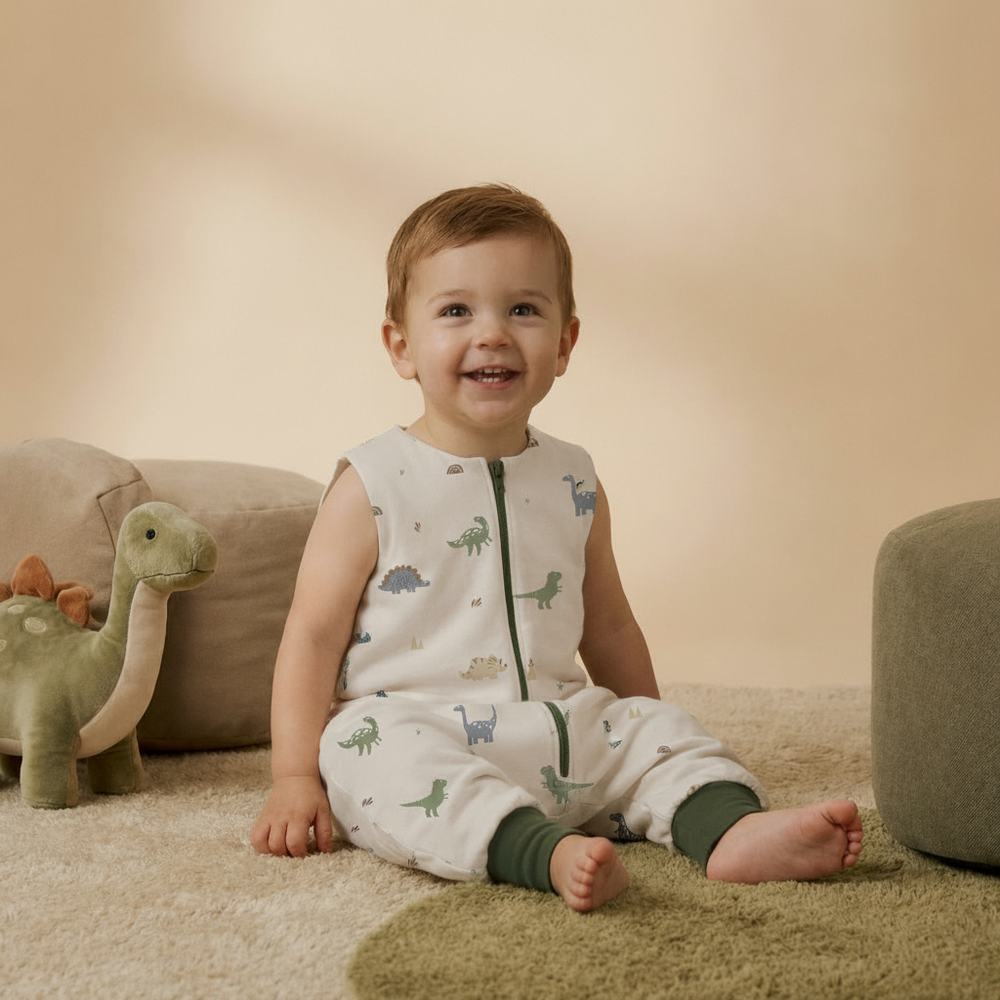 Śpiworek z nogawkami - Happy dino