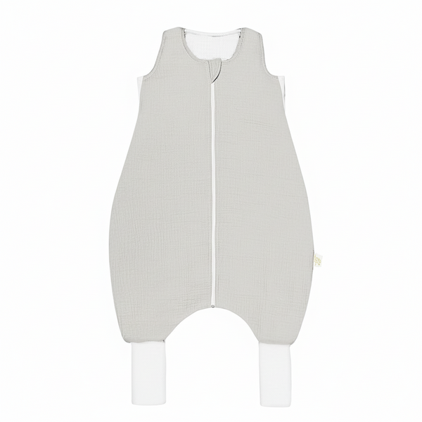 Muślinowy śpiworek z nogawkami - Gray