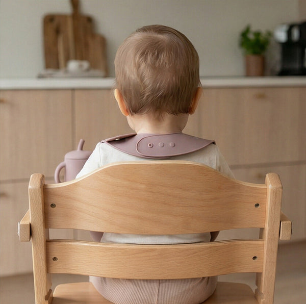 Śliniaczek silikonowy - Flower