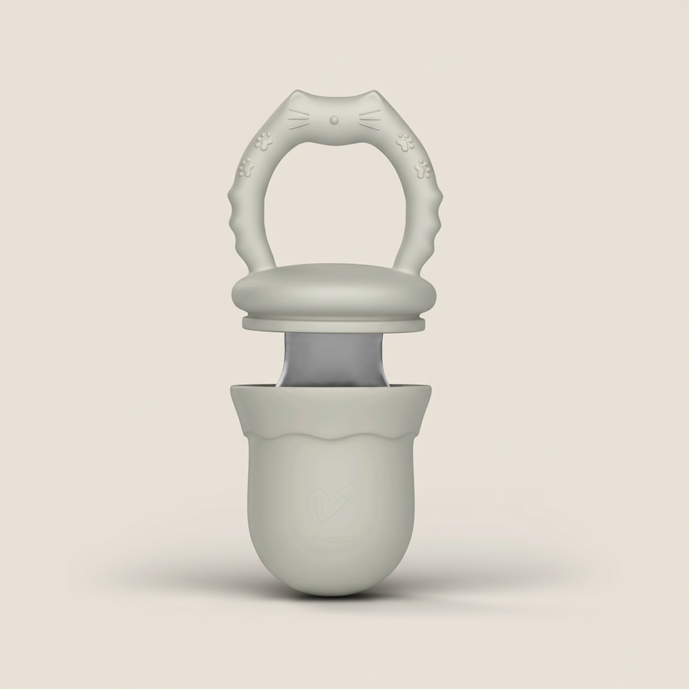 Gryzak do podawania jedzenia 2w1 - Cream