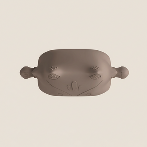 Gryzak silikonowy Lisek - Pastelowy róż