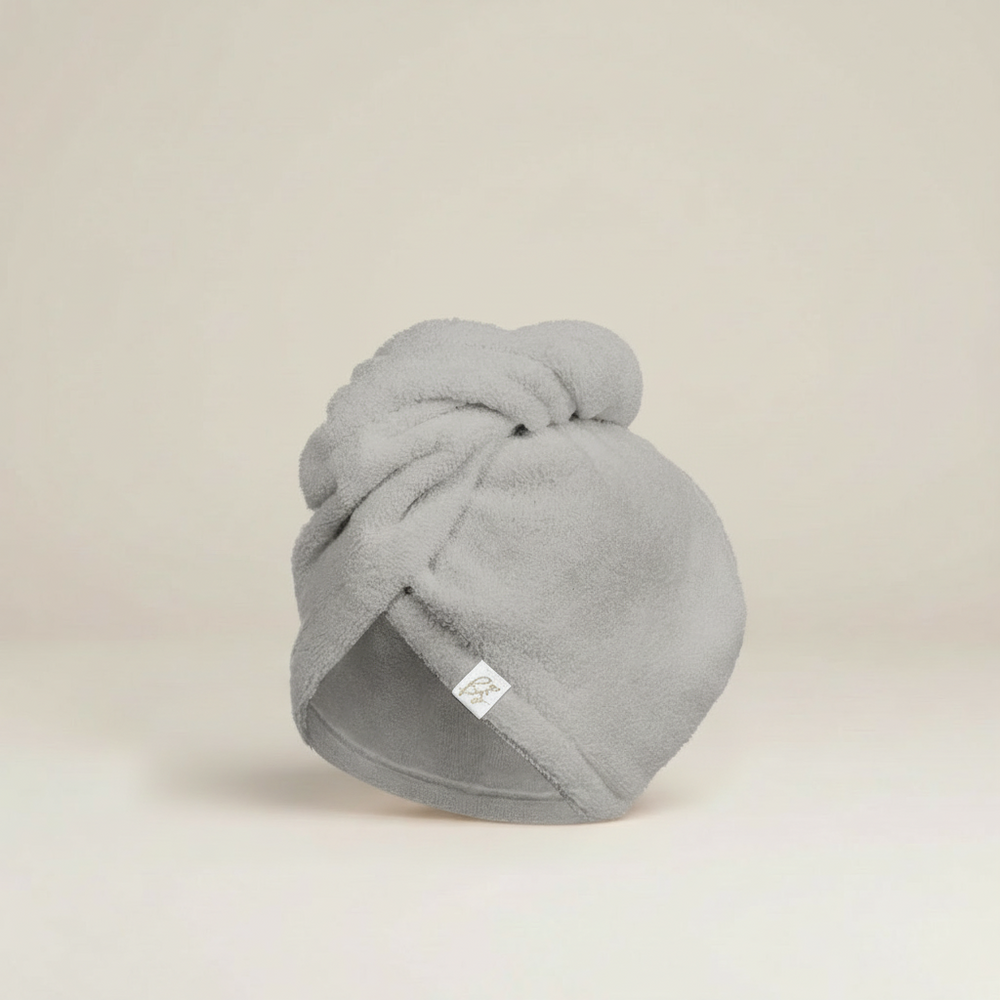 Turban bambusowy - Gray