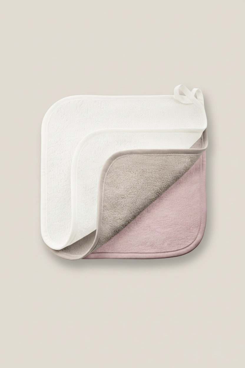 Zestaw myjek bambusowych - Girl Set