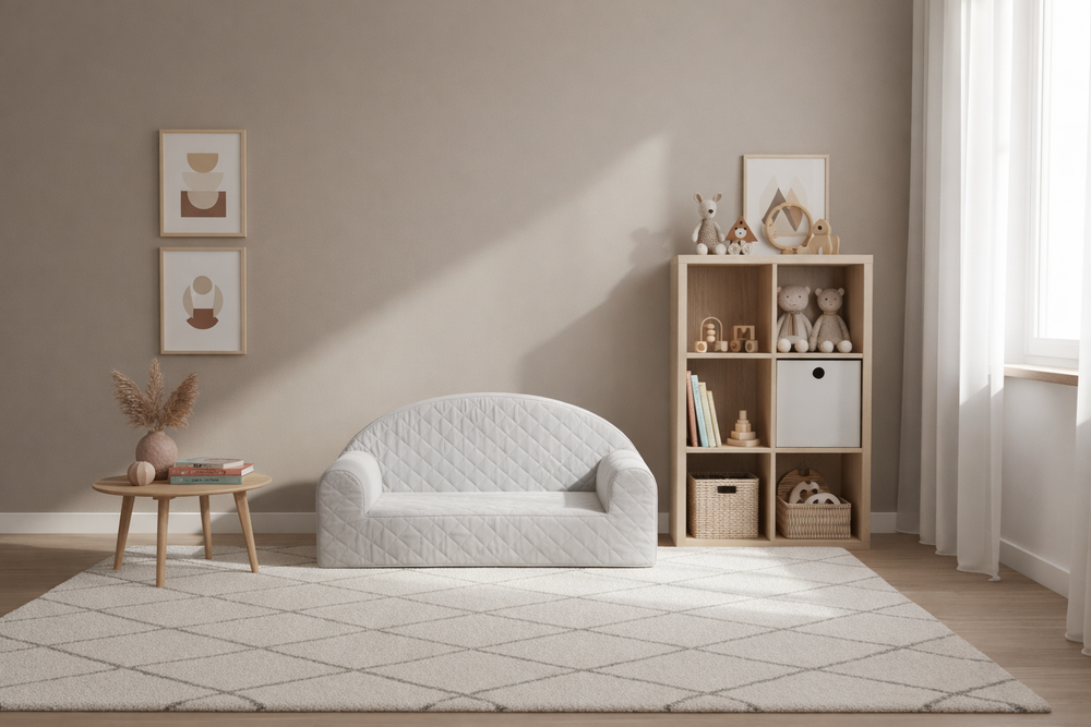 Sofa Velvet - Gray