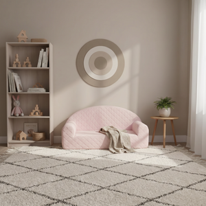 Sofa Velvet - Sephia rose
