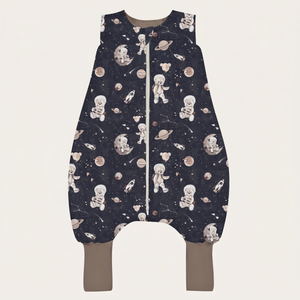 Śpiworek z nogawkami - Space teddy dark LIMITED