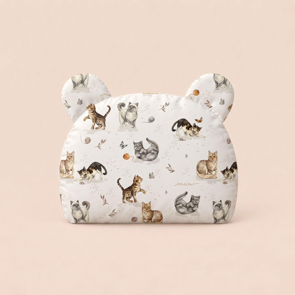 Bawełniana poduszka - Cat lovers