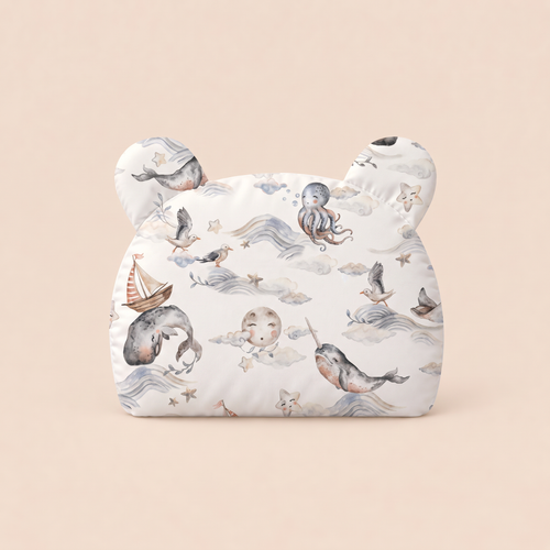 Bawełniana poduszka - Magic sea animals