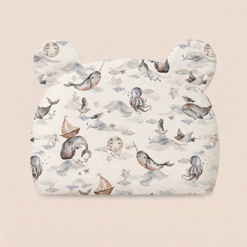 Bawełniana poduszka - Magic sea animals