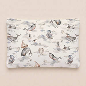 Bawełniana poduszka - Magic sea animals