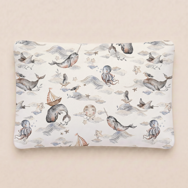 Bawełniana poduszka - Magic sea animals