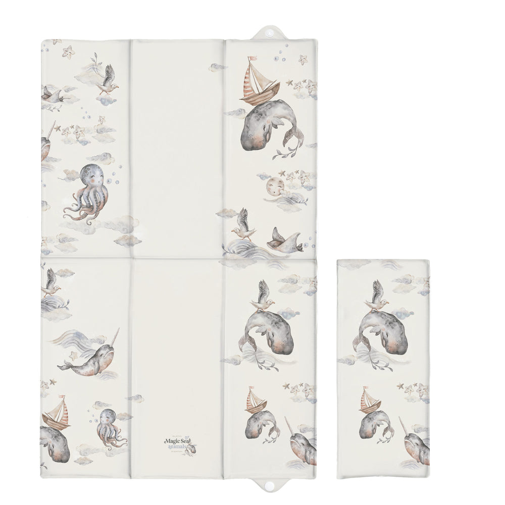 Składana mata do przewijania - Magic sea animals