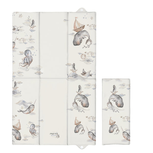 Składana mata do przewijania - Magic sea animals