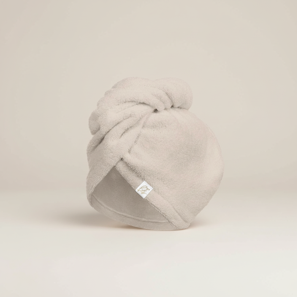 Turban bambusowy - Beige