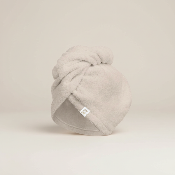 Turban bambusowy - Beige