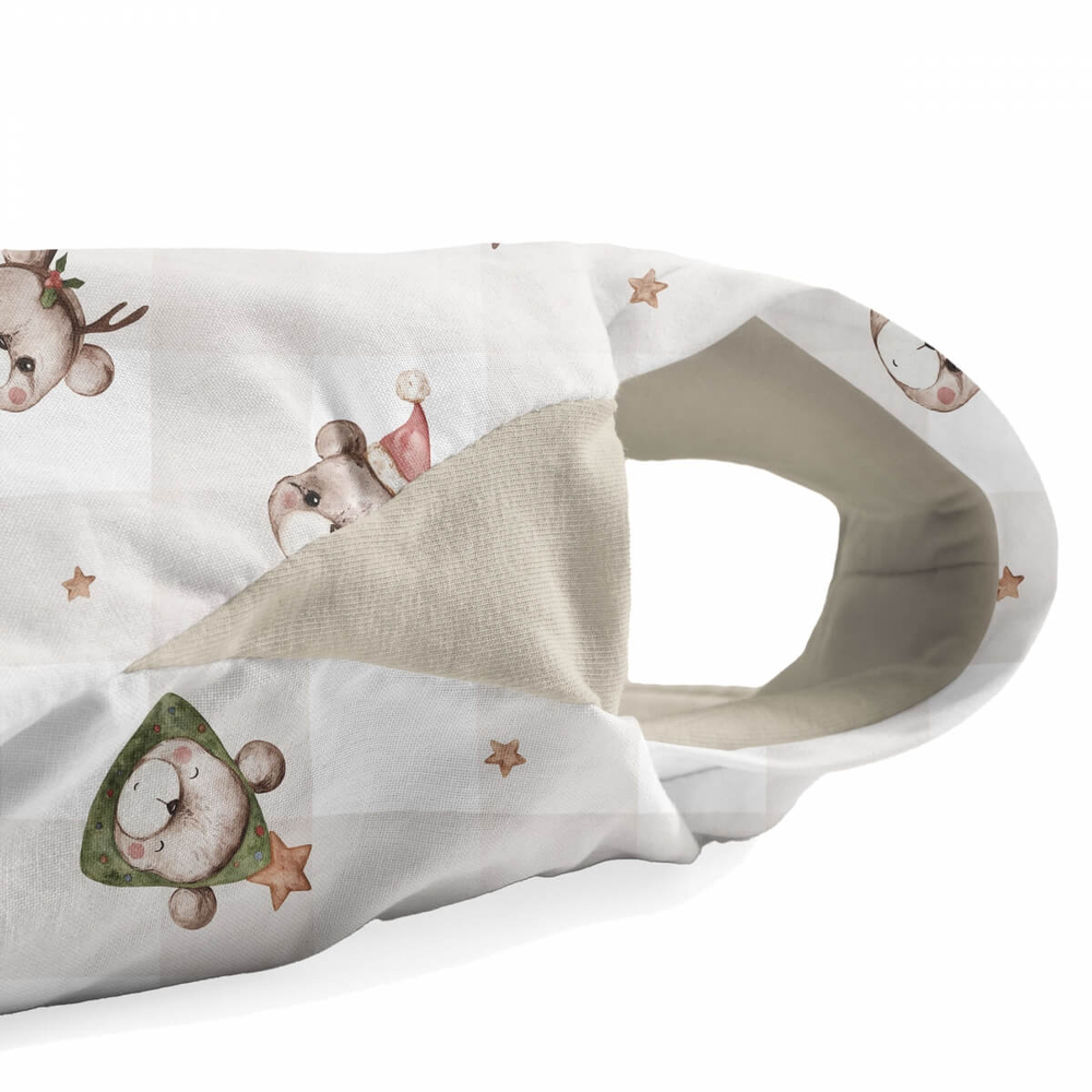 Kolekcja świąteczna - Śpiworek z nogawkami - Winter Bears