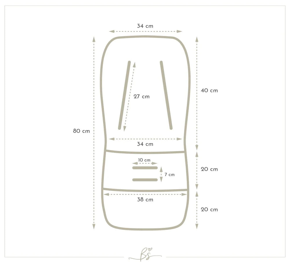 Wkładka do wózka - Boho/Goose family