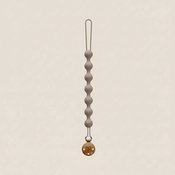Zawieszka do smoczka - Pastelowy róż